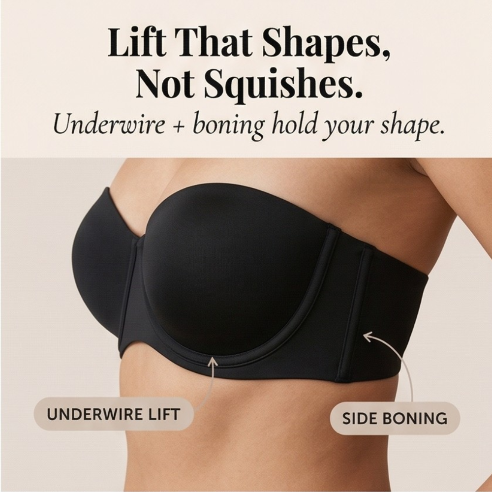Velura – Bh Bandeau z Fullm Stöd