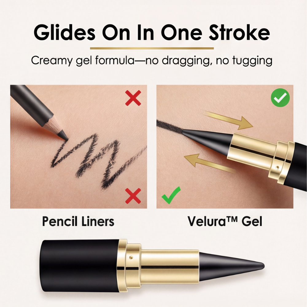 Velura – Slät żelowy eyeliner w kredce