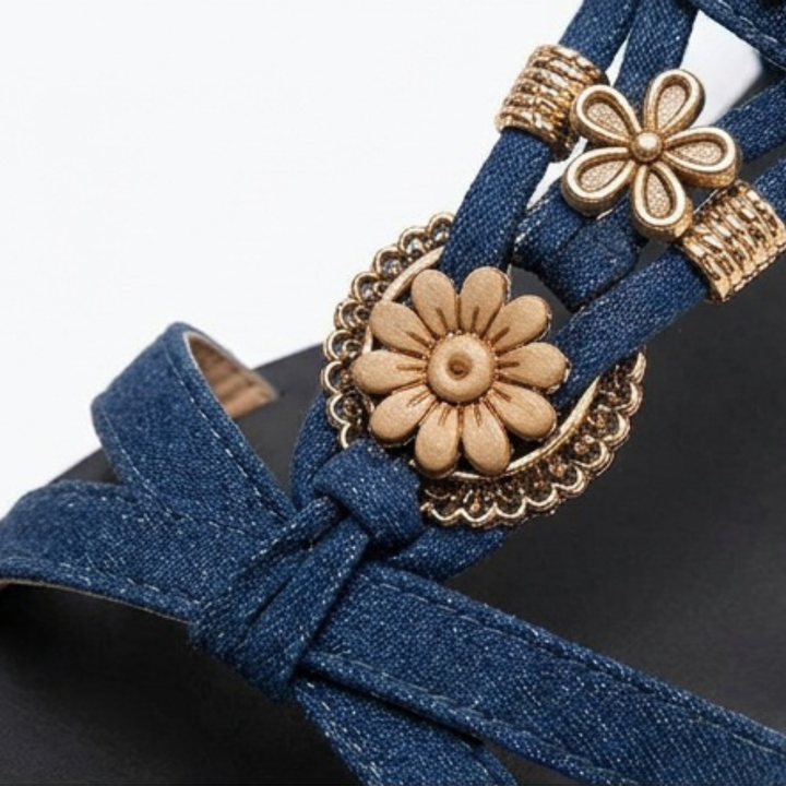 Marisol – Wyściełane sandaler boho