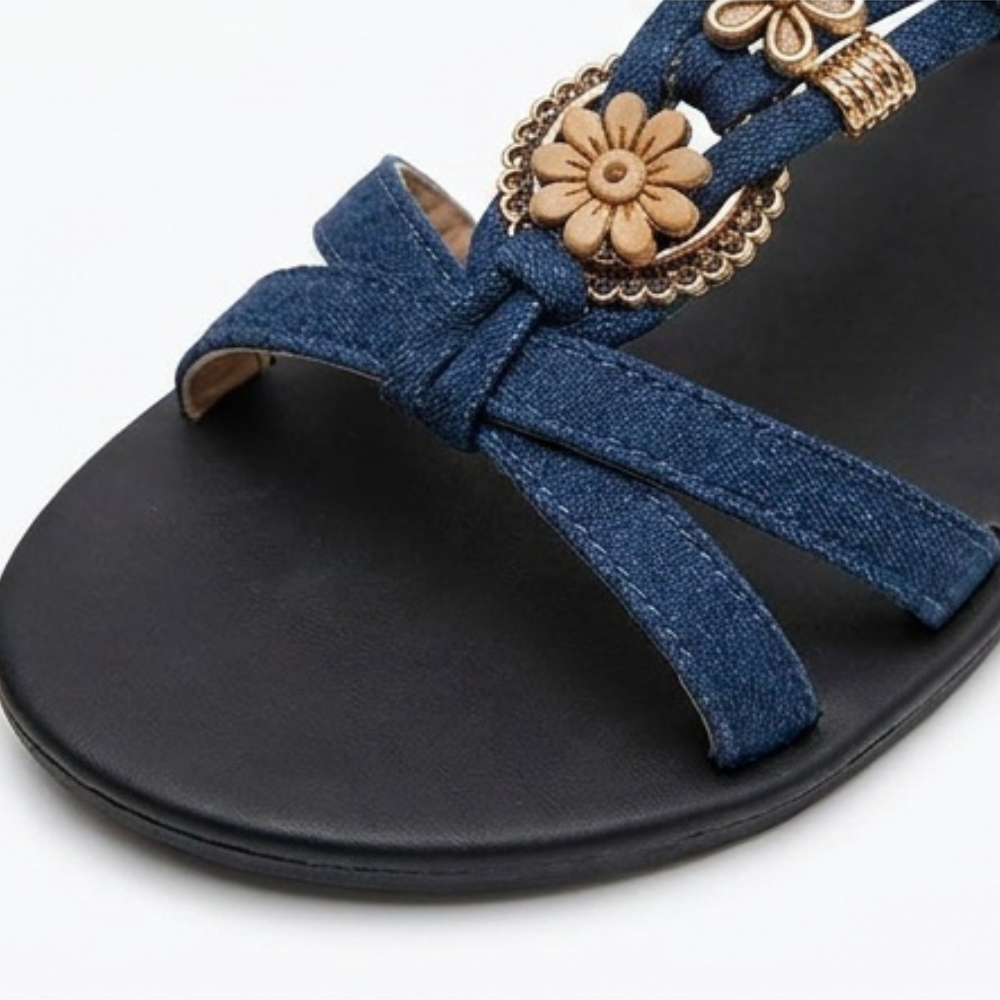 Marisol – Wyściełane sandaler boho