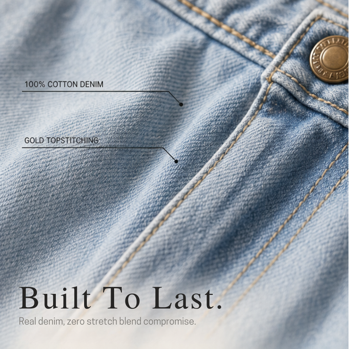 Lunavia – Dam jeans w stilu vintage z vida ben