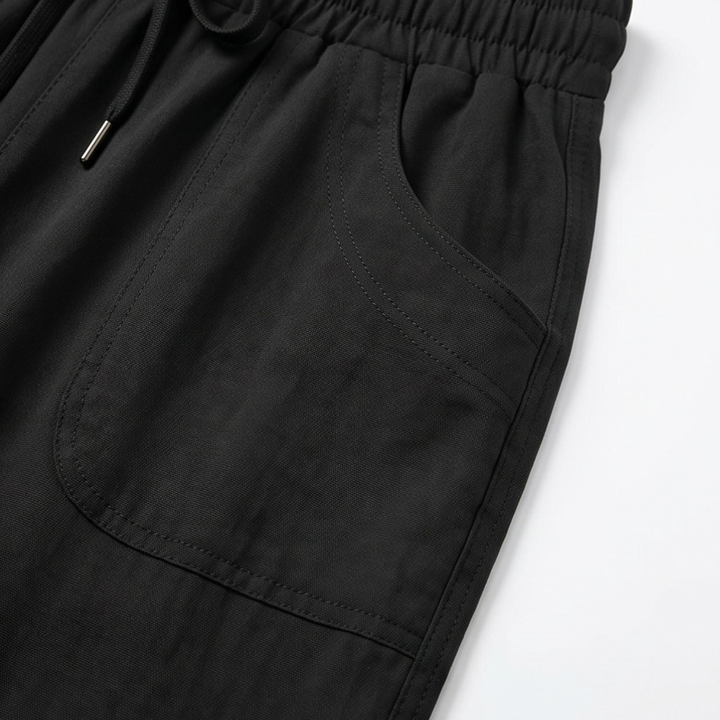 Lounella – Kobiece mjuka byxor z vida ben o kroju cropped