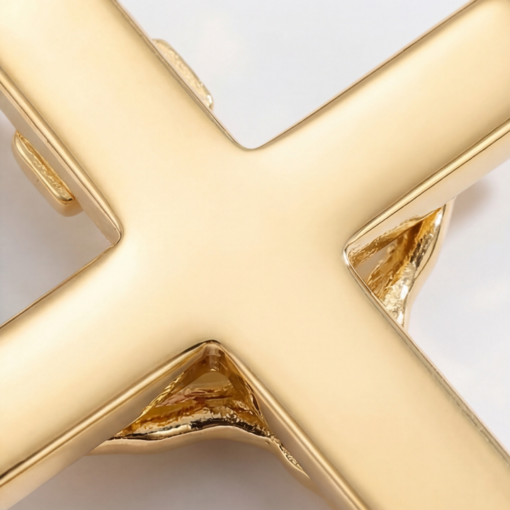 Sancta – Modern Halsband z Krucyfiksem