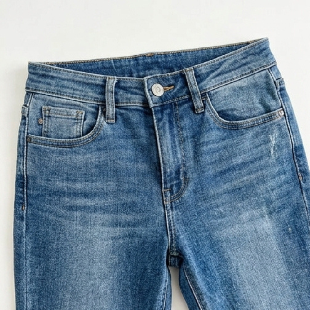Denalia – Byxor bootcut för kvinnor wygładzające mage