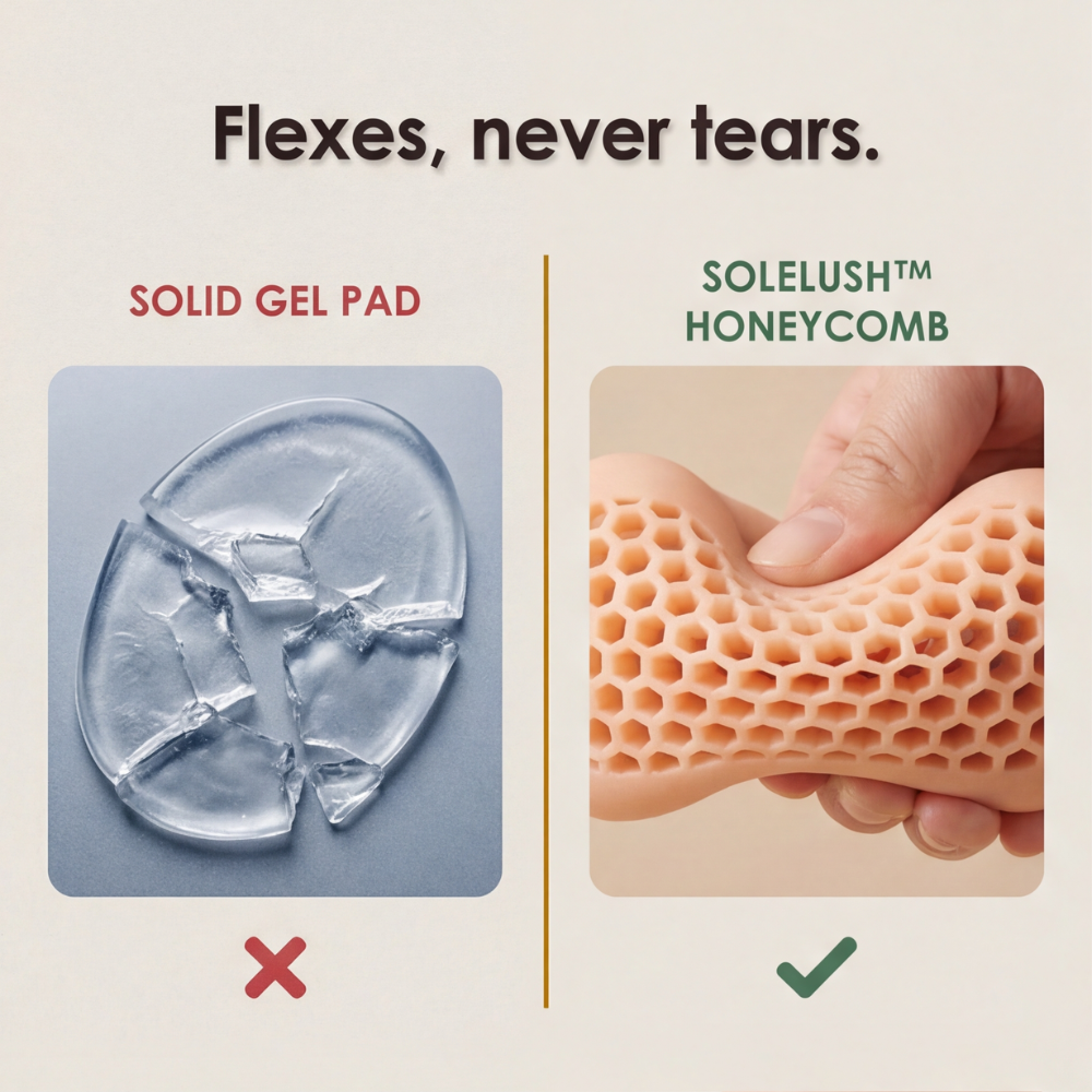 SoleLush – Podkładki på ból podeszwy