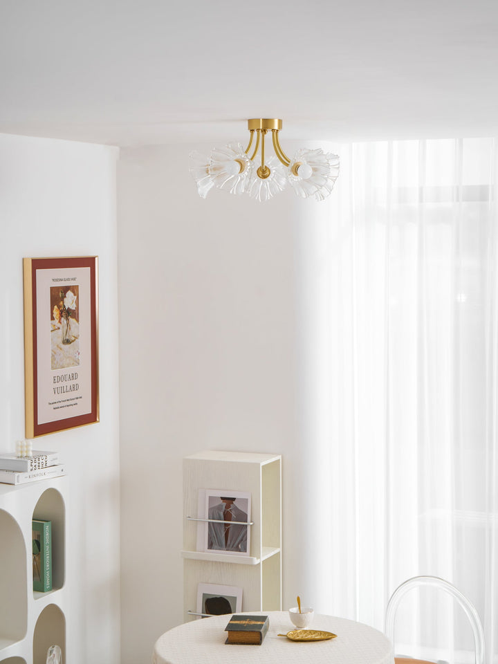 Kalin Flower Glass Ceiling Lamp