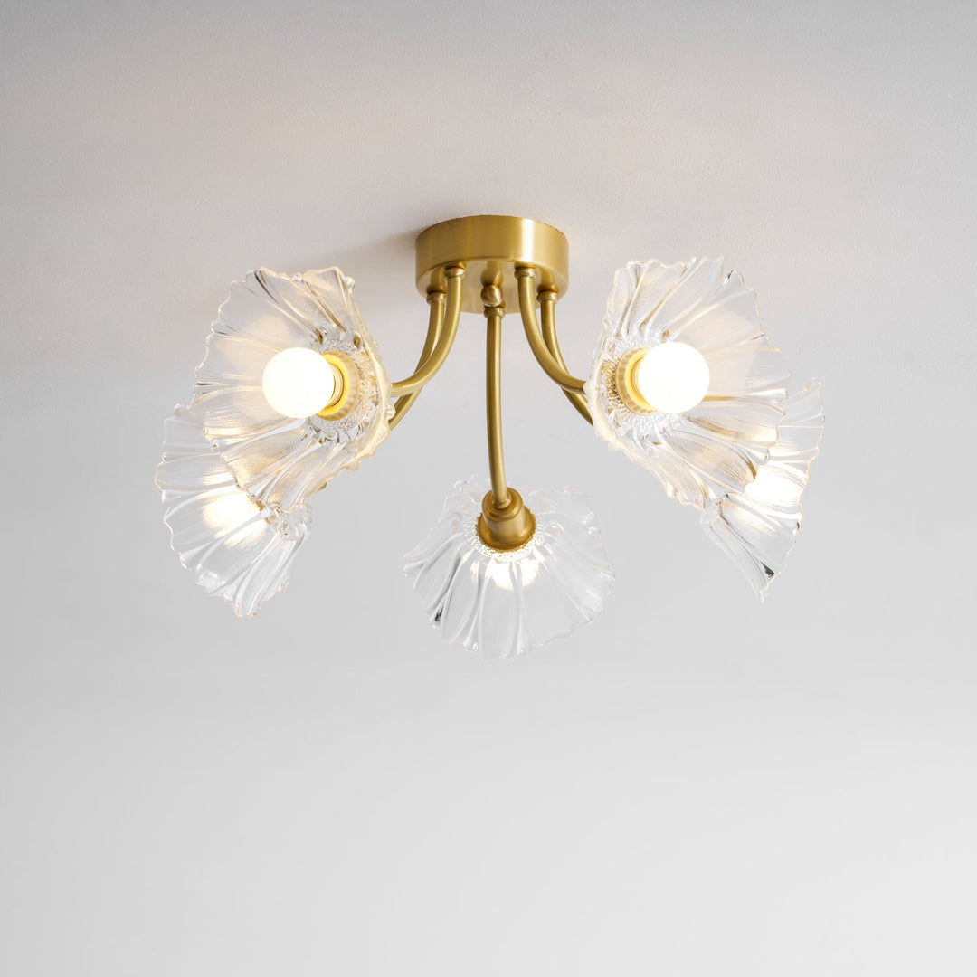 Kalin Flower Glass Ceiling Lamp