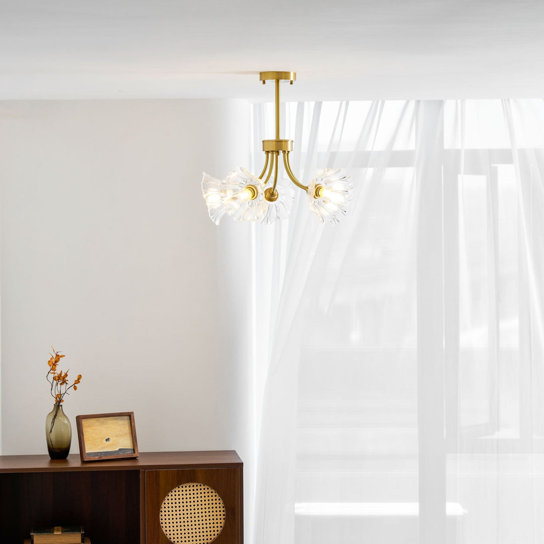 Kalin Blomma Glas Kandelaber
