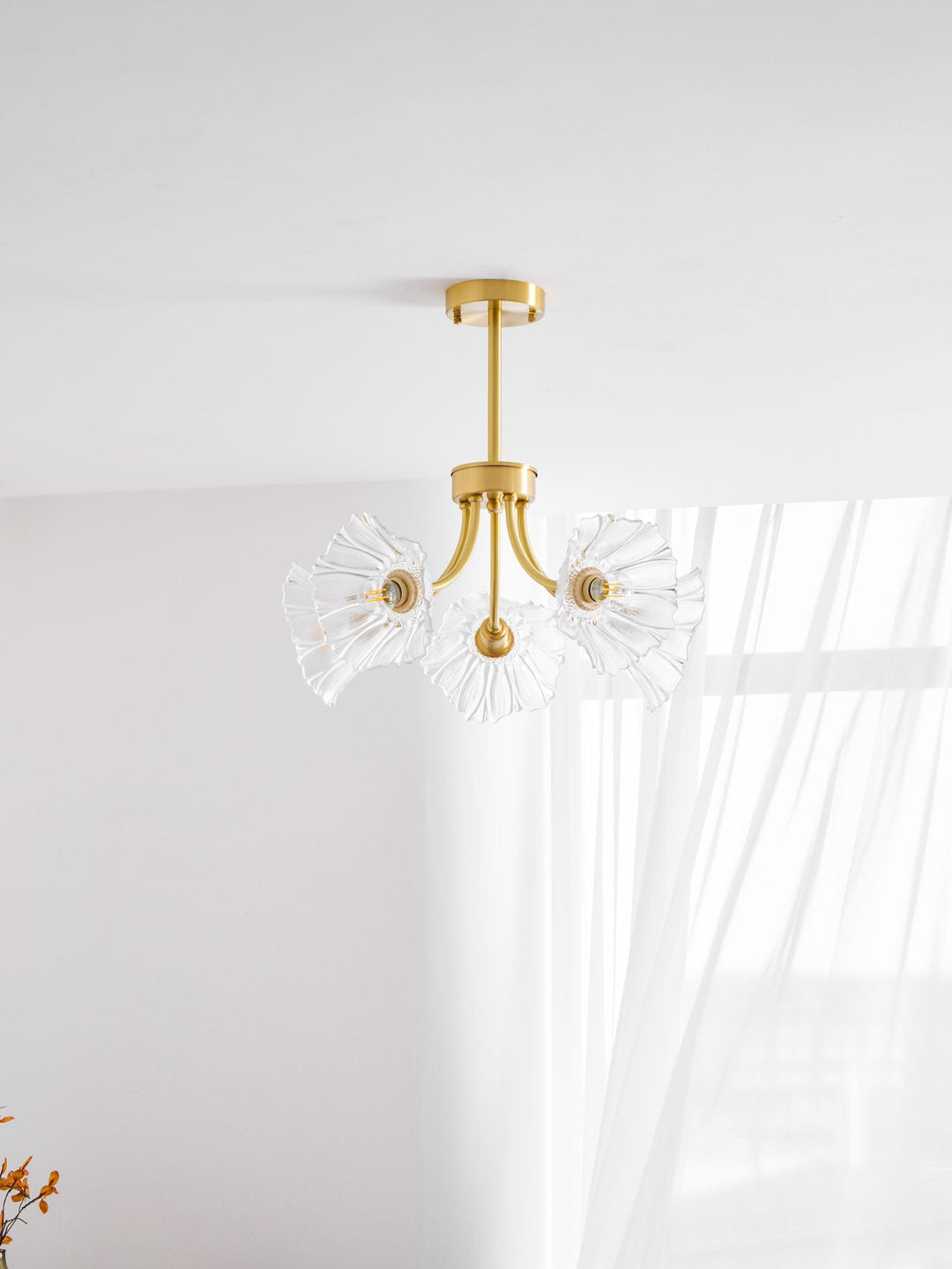 Kalin Blomma Glas Kandelaber