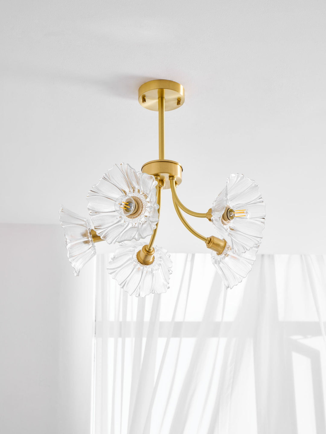 Kalin Blomma Glas Kandelaber