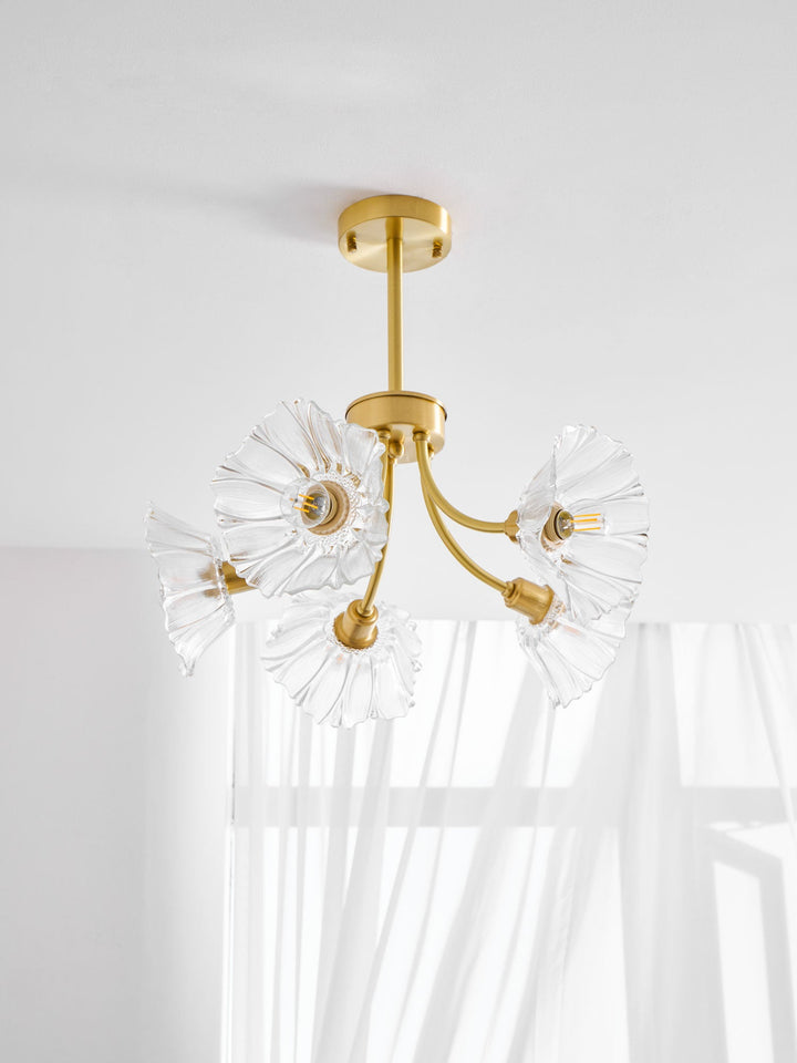 Kalin Blomma Glas Kandelaber