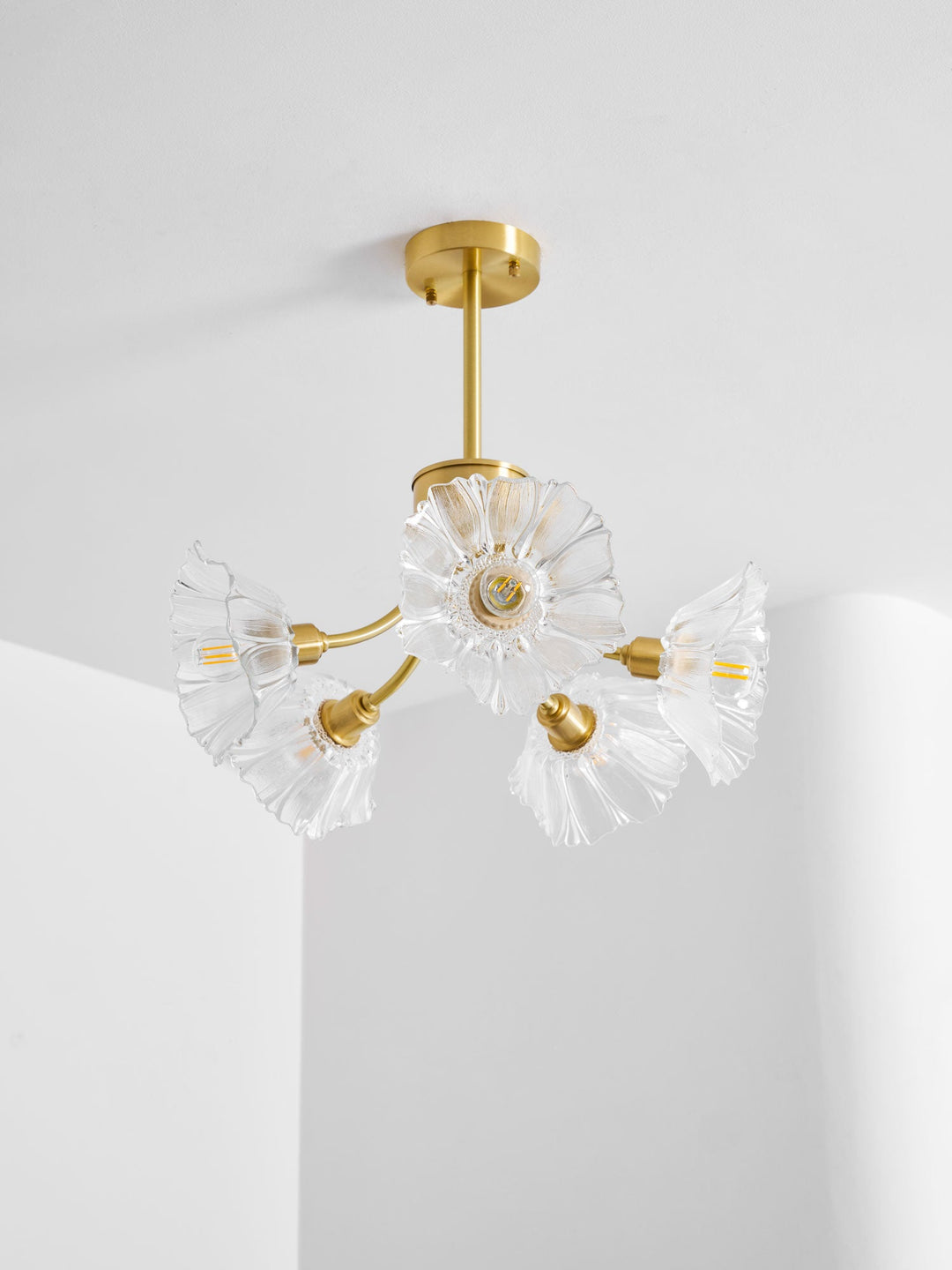 Kalin Blomma Glas Kandelaber