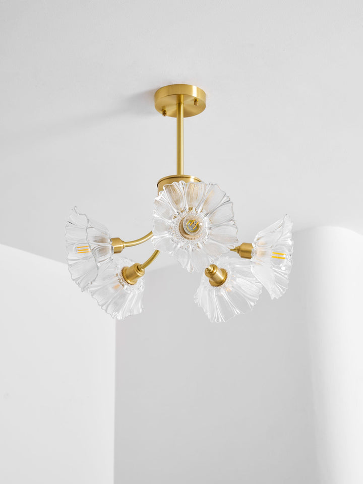Kalin Blomma Glas Kandelaber