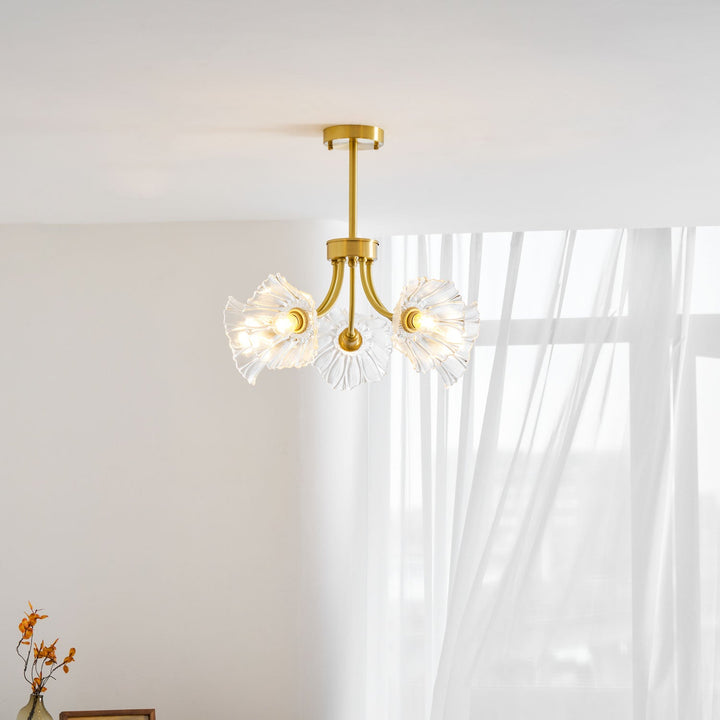 Kalin Blomma Glas Kandelaber