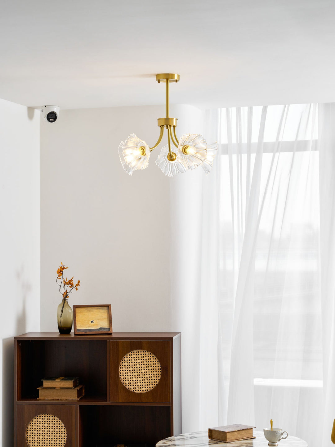 Kalin Blomma Glas Kandelaber