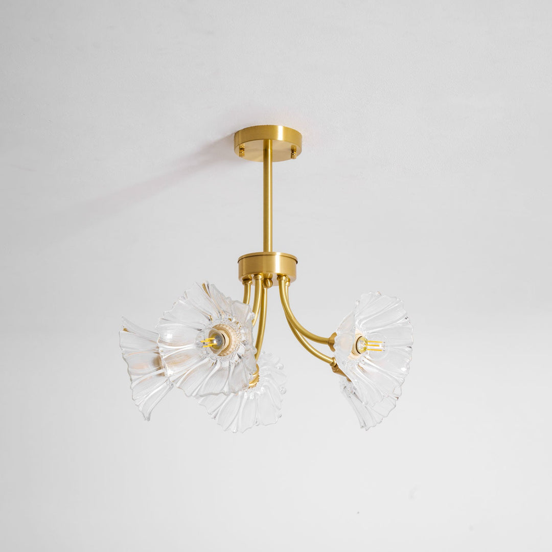 Kalin Blomma Glas Kandelaber