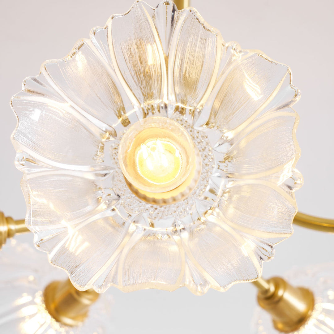 Kalin Blomma Glas Kandelaber