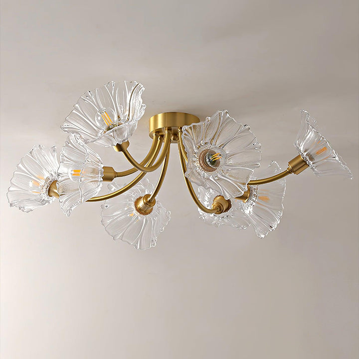 Kalin Flower Glass Ceiling Lamp