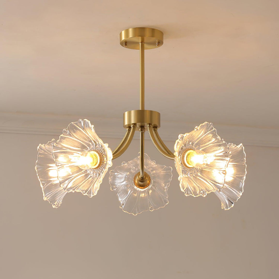 Kalin Blomma Glas Kandelaber