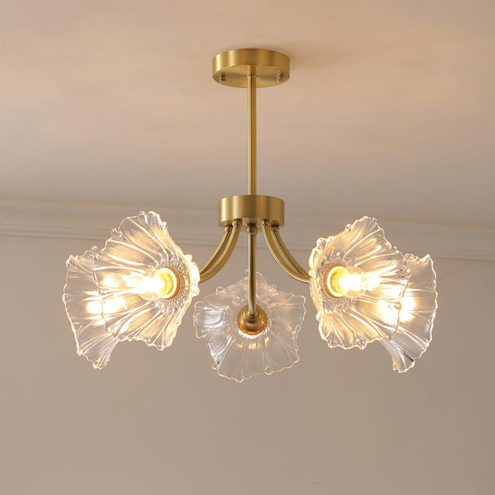 Kalin Blomma Glas Kandelaber
