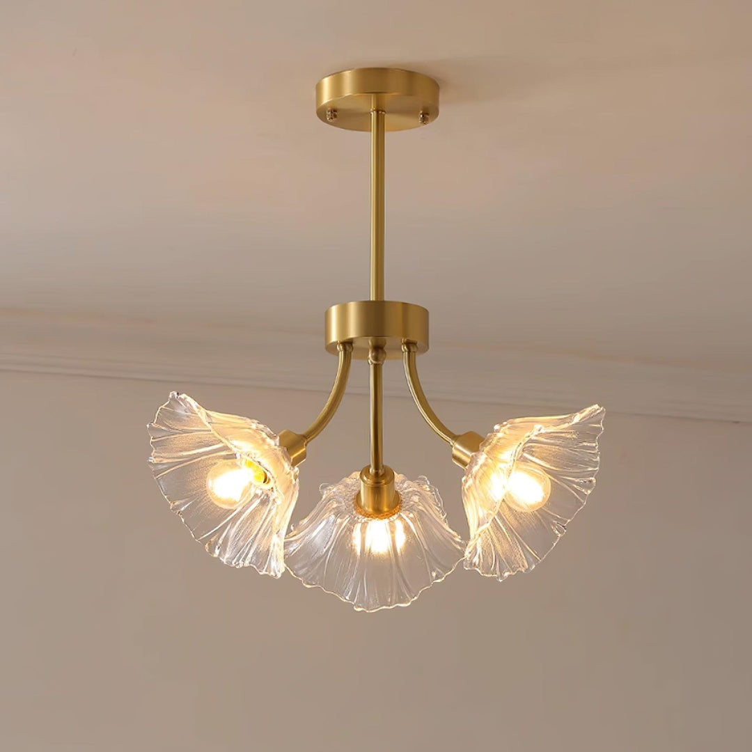 Kalin Blomma Glas Kandelaber