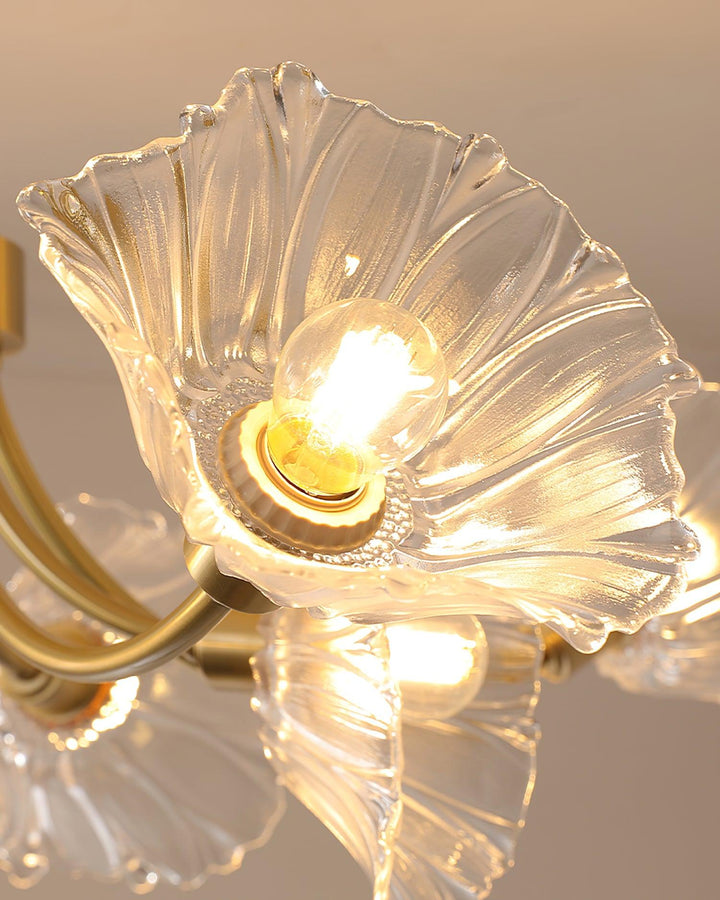 Kalin Blomma Glas Kandelaber