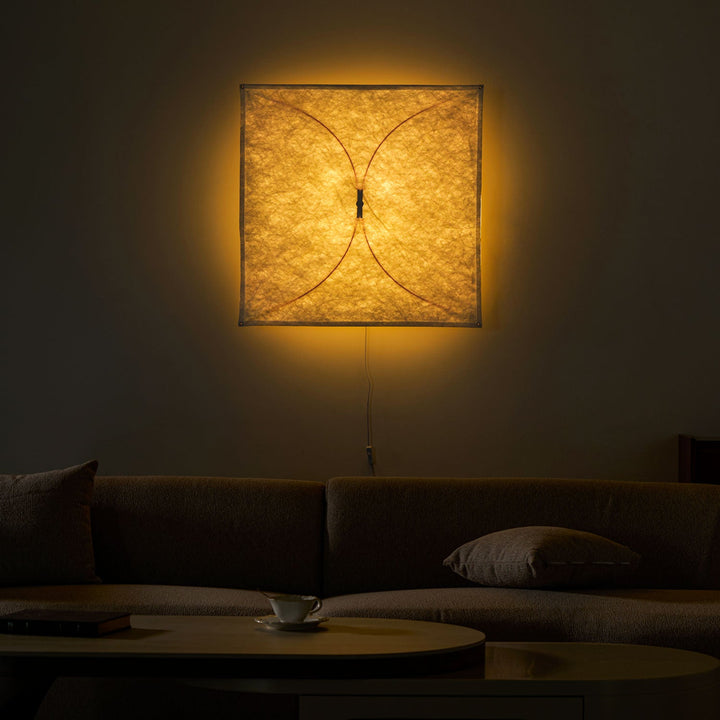 Drakeformad Pappersvägglampa