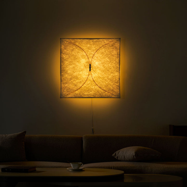 Drakeformad Pappersvägglampa