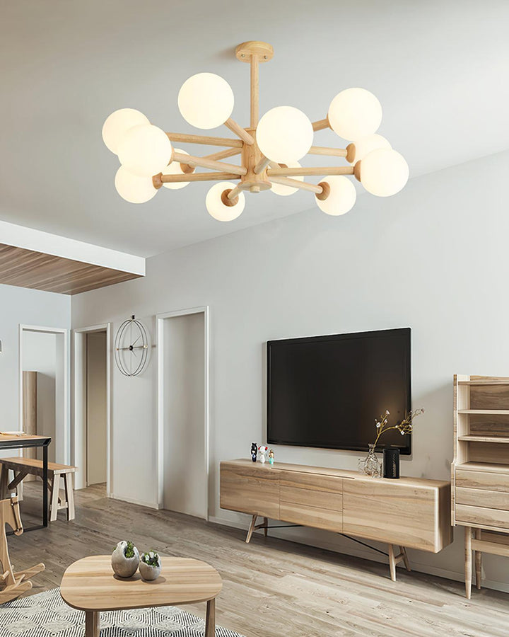 Kozan Trä Chandeliers