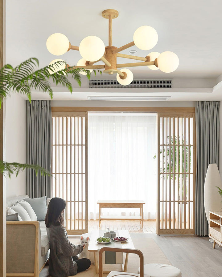 Kozan Trä Chandeliers