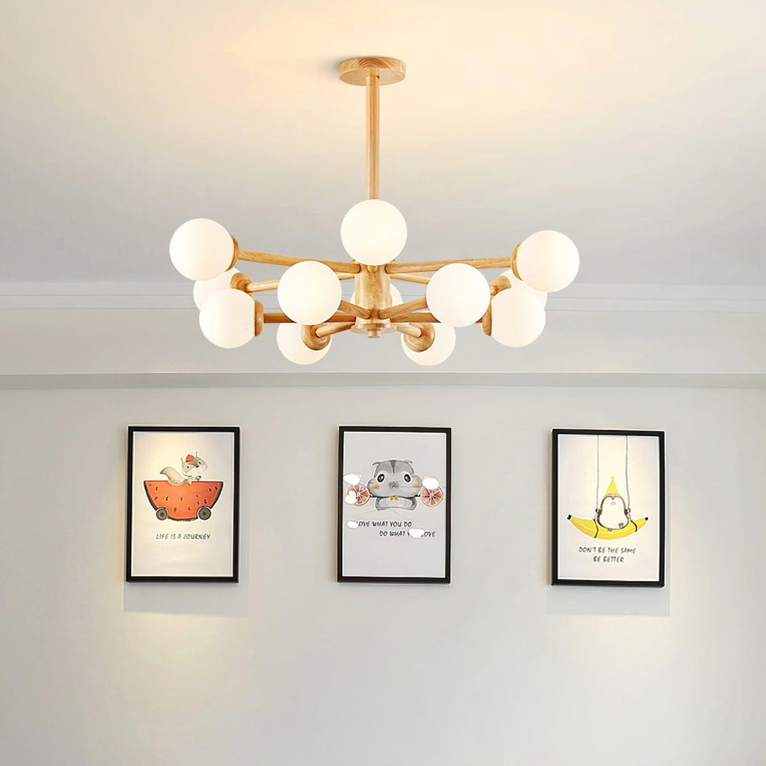 Kozan Trä Chandeliers