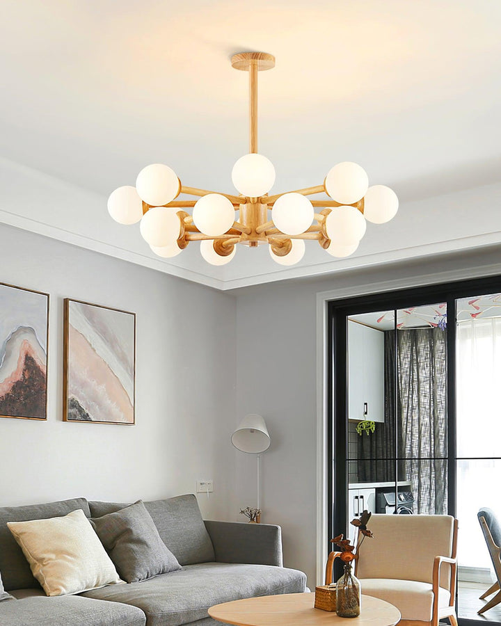 Kozan Trä Chandeliers