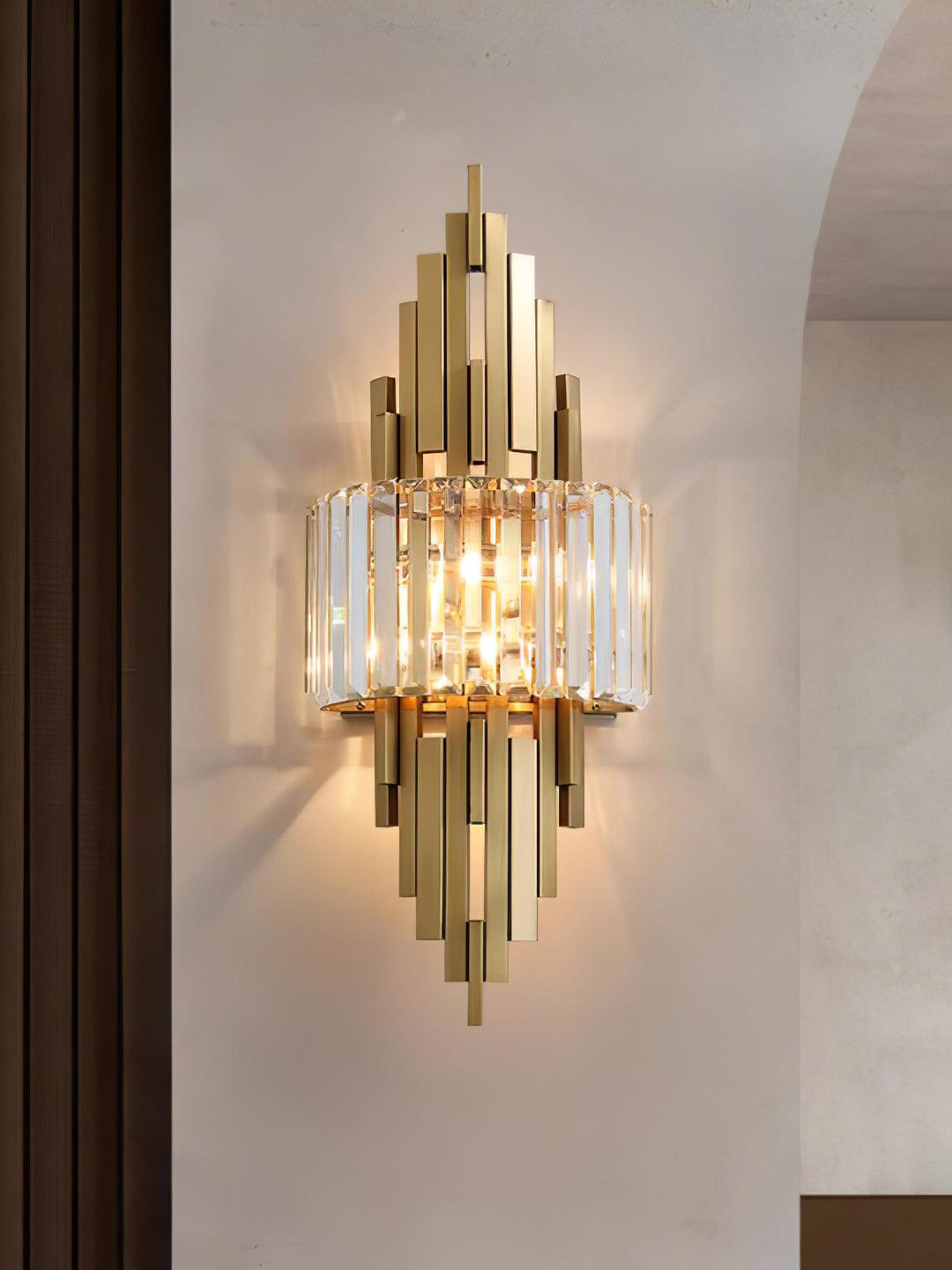 Kubica Crystal Vägglampa