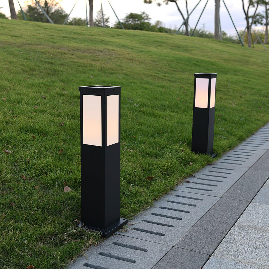 Kuzco Bollard Solenergi Utomhuslampa