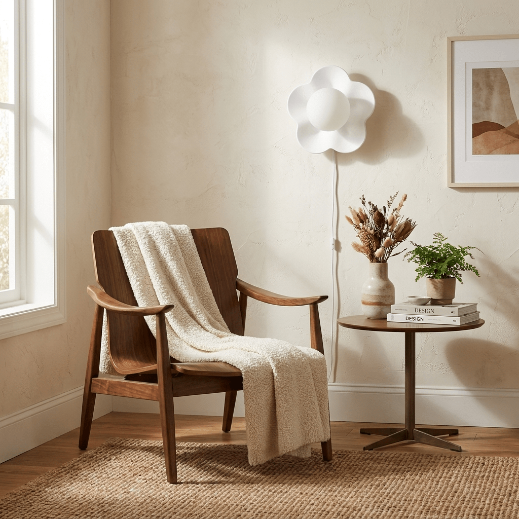 La fleur Vägglampa med kontakt