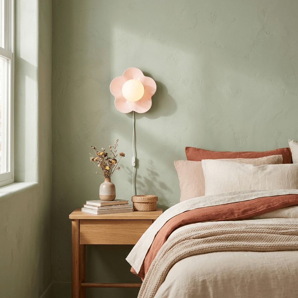 La fleur Vägglampa med kontakt