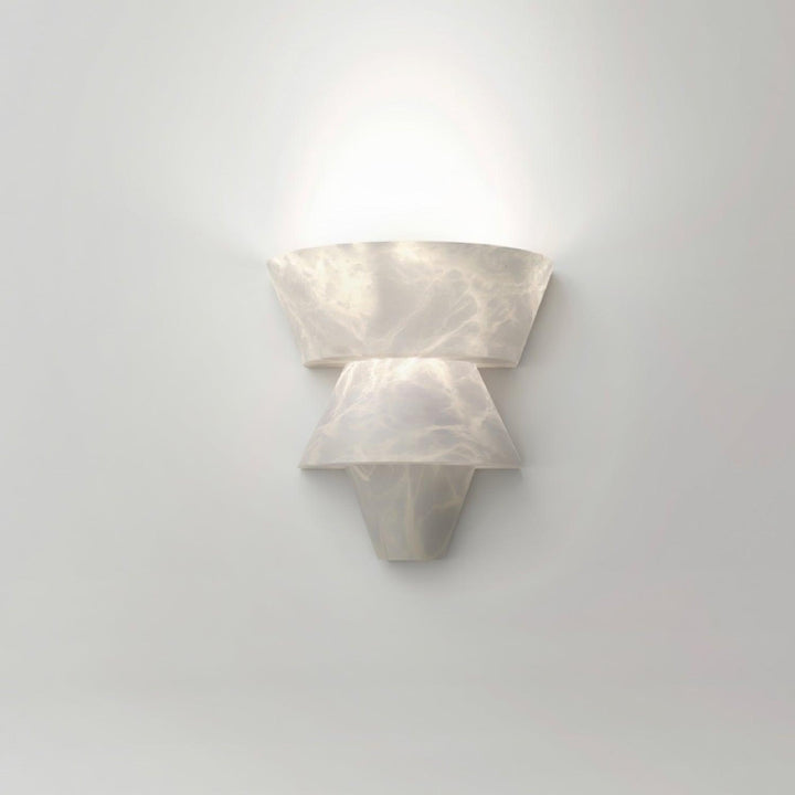Laboratoriets Alabaster Vägglampa