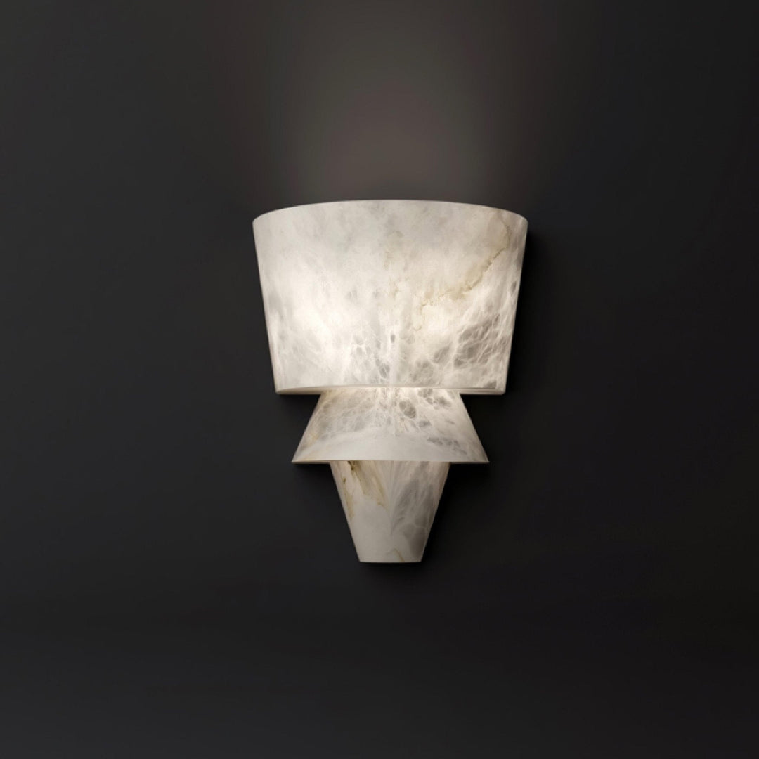 Laboratoriets Alabaster Vägglampa