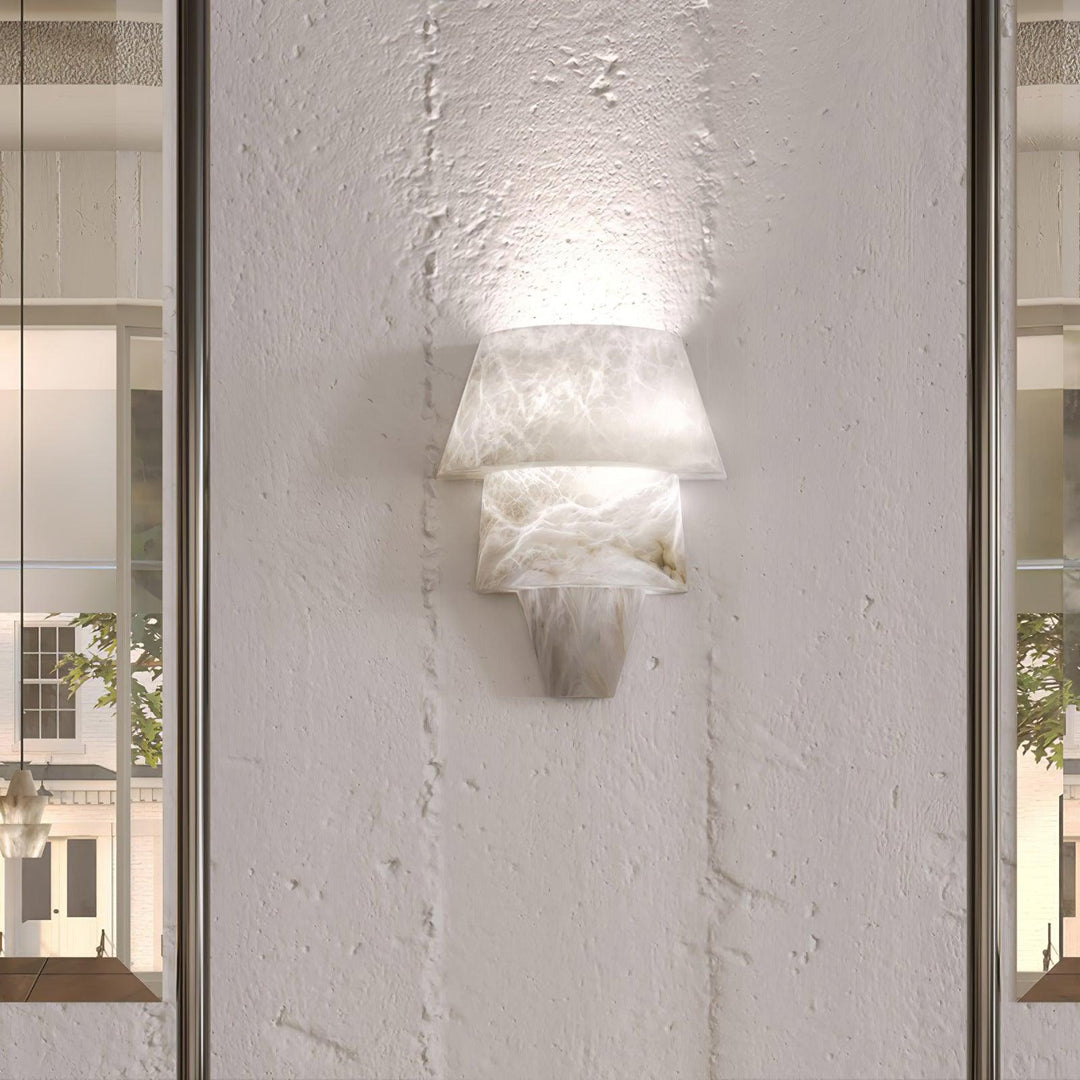 Laboratoriets Alabaster Vägglampa