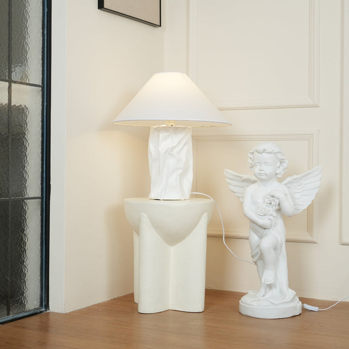 Krinklad Pappers Bordslampa