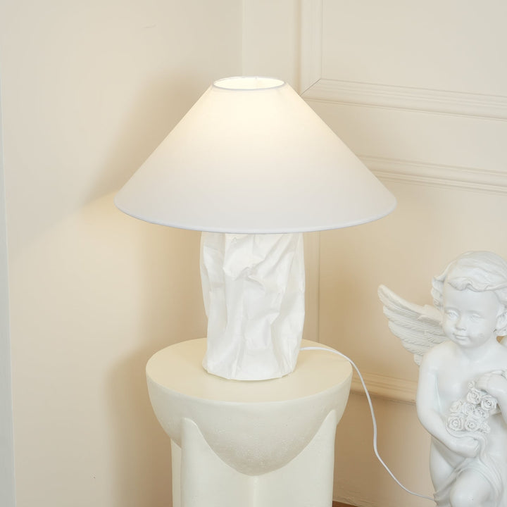 Krinklad Pappers Bordslampa