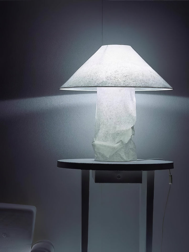 Krinklad Pappers Bordslampa