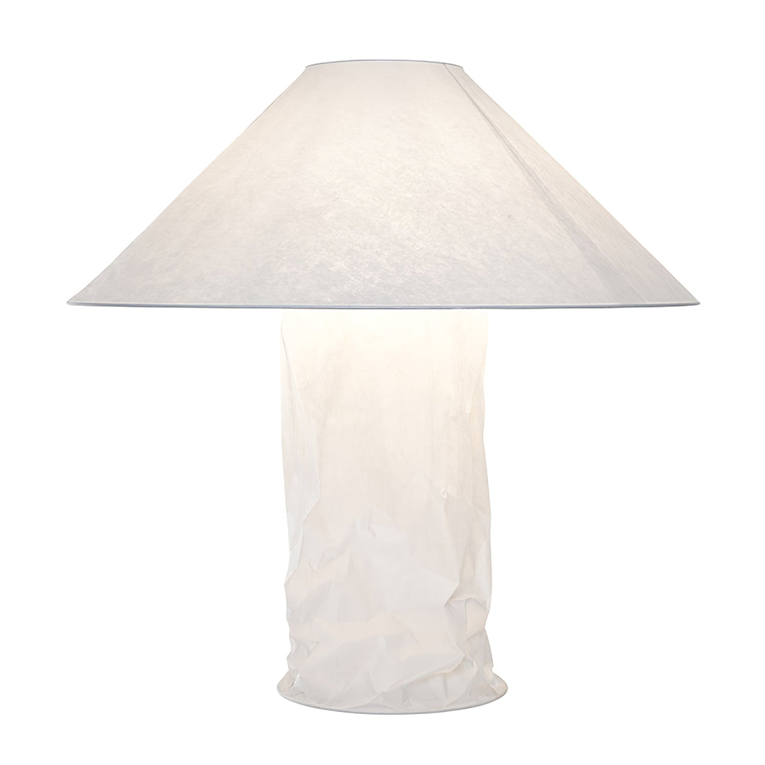 Krinklad Pappers Bordslampa