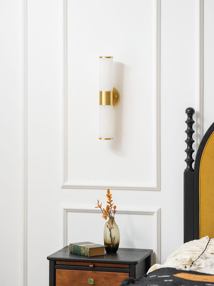 Lampatron Alabaster Vägglampa