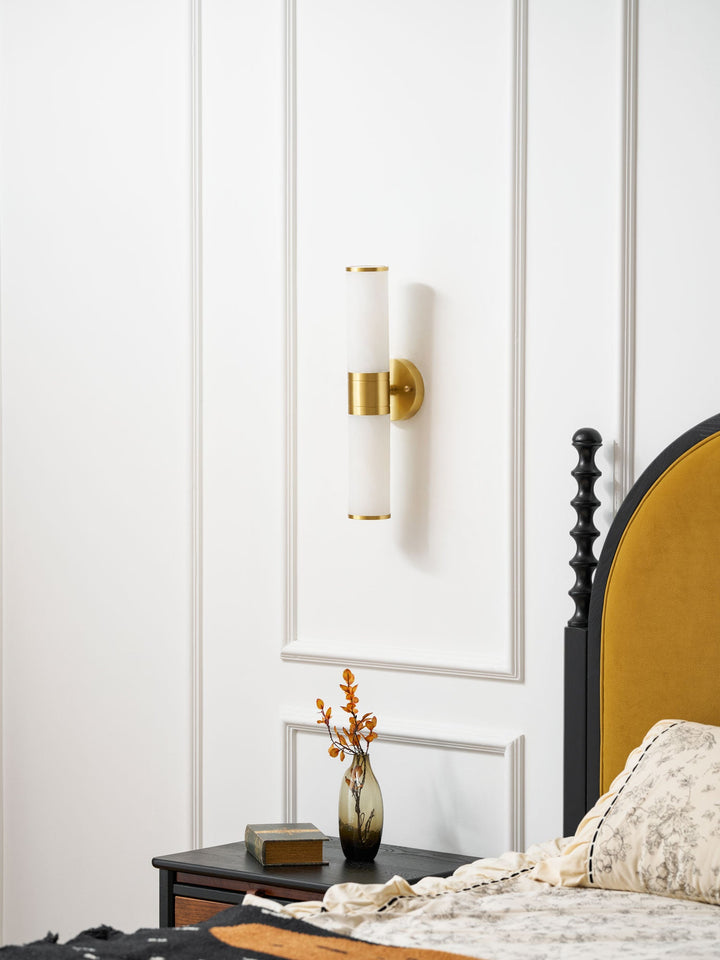 Lampatron Alabaster Vägglampa