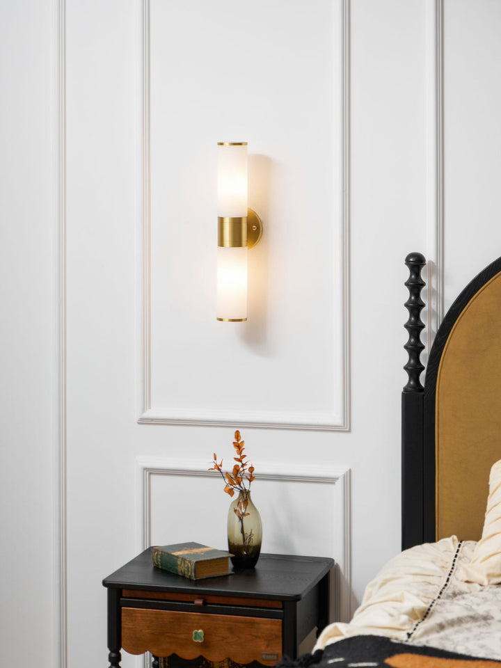 Lampatron Alabaster Vägglampa