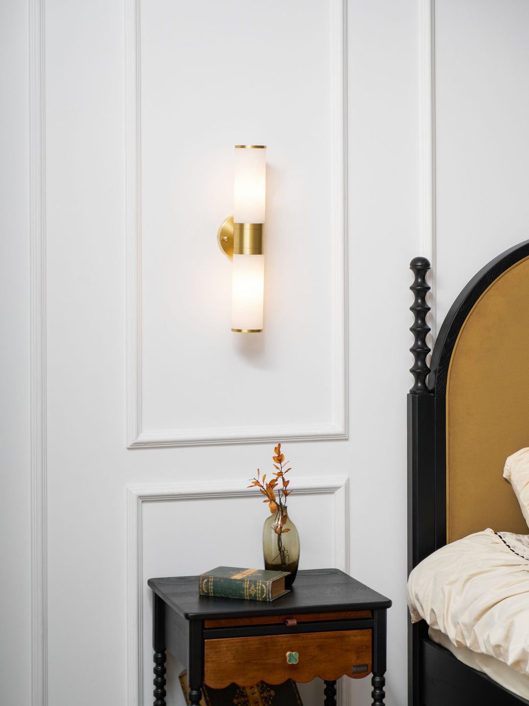 Lampatron Alabaster Vägglampa