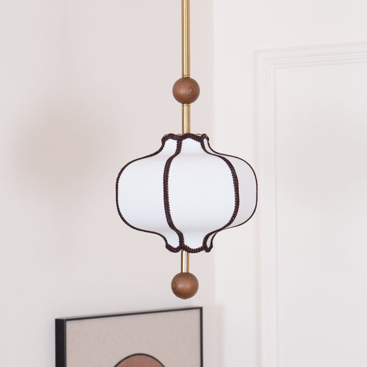 Lantern Tyg Pendellampa