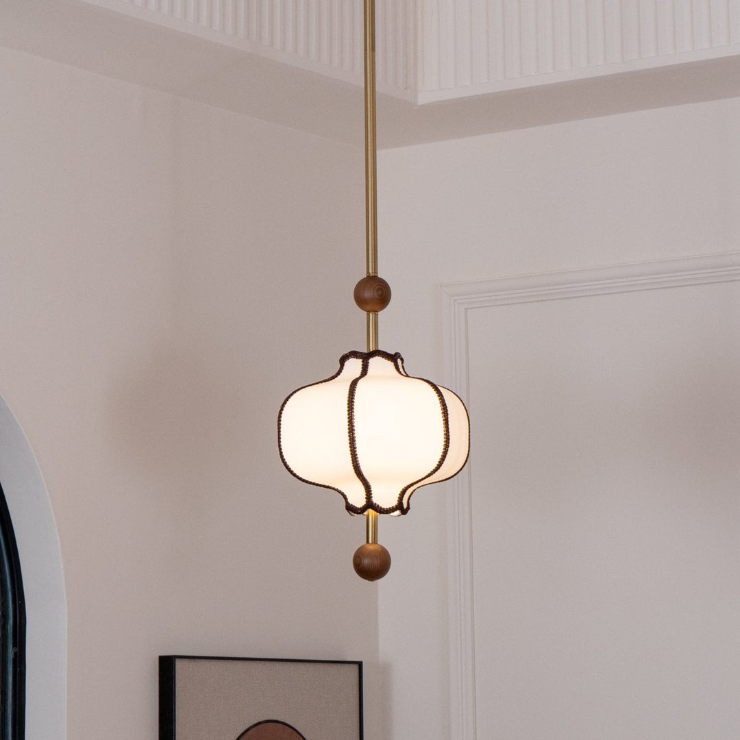 Lantern Tyg Pendellampa