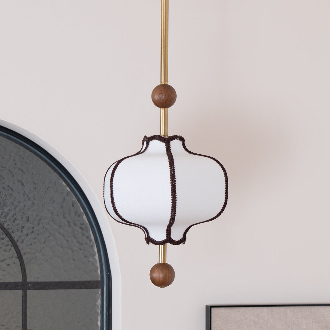 Lantern Tyg Pendellampa